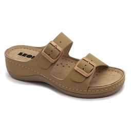 Papucs 908 LEON Comfort női bőr