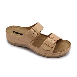 Papucs 908 LEON Comfort női bőr