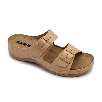 Papucs 908 LEON Comfort női bőr