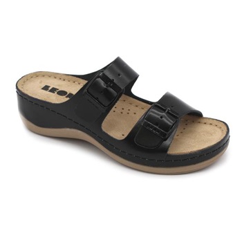 Papucs 908 LEON Comfort női bőr