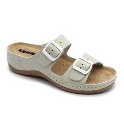 Papucs 908 LEON Comfort női bőr