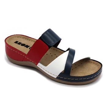 Papucs 909 LEON Comfort női bőr