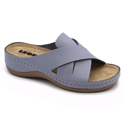 Papucs 932 LEON Comfort női bőr