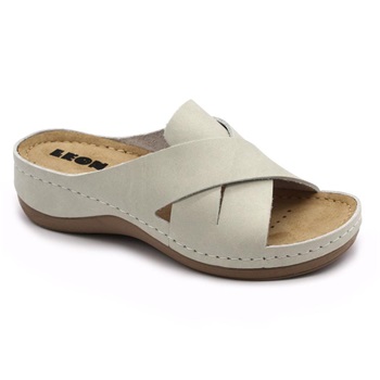 Papucs 932 LEON Comfort női bőr