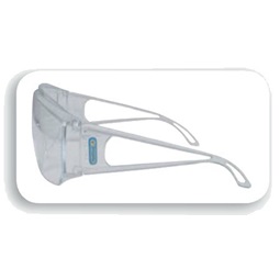 Szemüveg polikarbonát látogató karcmentes UV400 clear