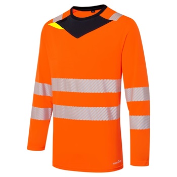 Póló DX4 Hi-Vis hosszú ujjú L/S