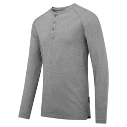 Póló KA3 Henley hosszú ujjú L/S