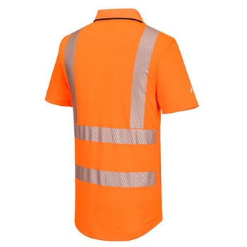 Póló KX3 Sport Hi-Vis cipzáros S/S