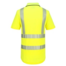 Póló KX3 Sport Hi-Vis cipzáros S/S