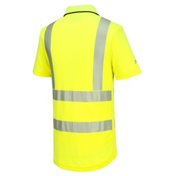 Póló KX3 Sport Hi-Vis cipzáros S/S