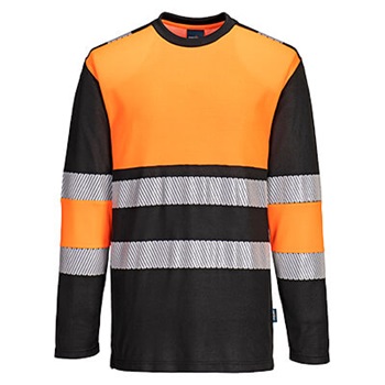 Póló PW3 Hi-Vis Class 1 L/S