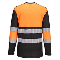 Póló PW3 Hi-Vis Class 1 L/S