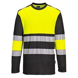 Póló PW3 Hi-Vis Class 1 L/S