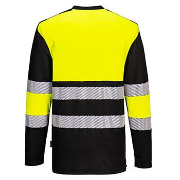 Póló PW3 Hi-Vis Class 1 L/S