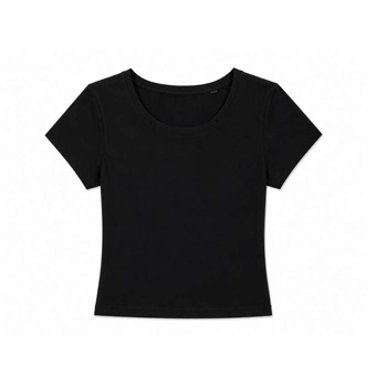 Póló True Blanks crop top női