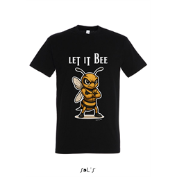 Póló (méhecske mintával Let it Bee) kereknyakú TOP