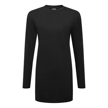 Póló női pamut Relaxed Fit L/S