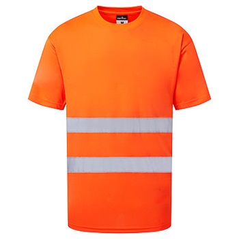 Póló rövid ujjú ES1 Essential jól láthatósági