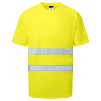 Póló rövid ujjú ES1 Essential jól láthatósági