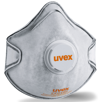 Pormaszk Uvex 2220 Silv-Air C FFP2NR aktívszenes, szelepes