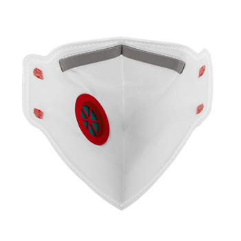 Pormaszk szelepes FFP3 NR D függőlegesen összehajtható, 10db/doboz