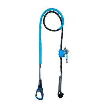 Pozicionáló kötél Irudek Faster 237 Pro, kék/fekete, 200cm / 12mm