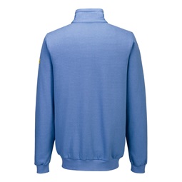 Pulóver ESD antisztatikus cipzáras