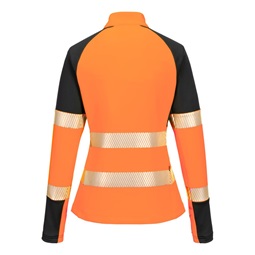 Pulóver PW3 Hi-Vis 1/4 Cipzáras