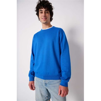 Pulóver iDeal Basic környakú hosszú ujjú unisex