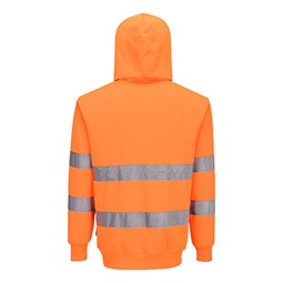 Pulóver kapucnis ES1 Essential jól láthatósági