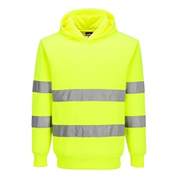 Pulóver kapucnis ES1 Essential jól láthatósági