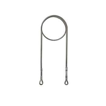 Rögzítőkötél Irudek CTA14, acélsodrony, 2m