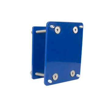 Rögzítőlemez Irudek Koala R15 rögzítése DAVIT oszlophoz