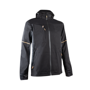 S-CLAW softshell kabát, 92% poliészter, 8% TPE, légáteresztő, kapucnis