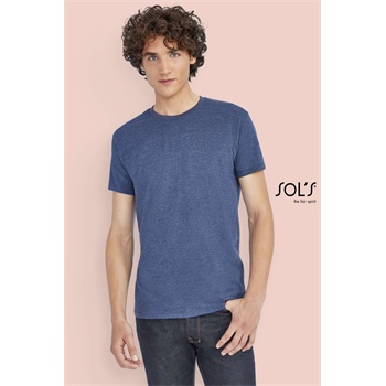 SOLS IMPERIAL FIT MENS ROUND COLLAR CLOSE FITTING T-SHIRT