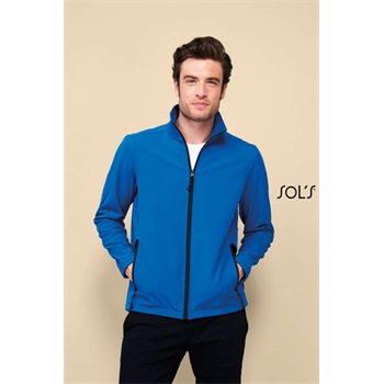 SOLS RACE MEN MENS SOFTSHELL ZIP JACKET