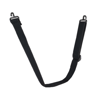 Sisakszíj 2 pontos Irudek Stilo, fekete