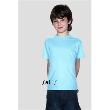 Sols Imperial Kids Round Collar T-Shirt