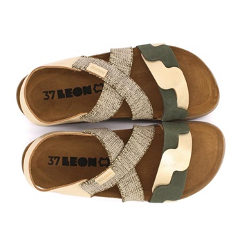 Szandál 6301 LEON Comfort női bőr