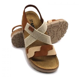 Szandál 6301 LEON Comfort női bőr