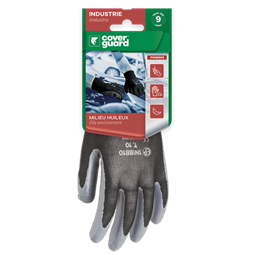 Szerelőkesztyű P1NIBB, nitril mátrás tenyéren