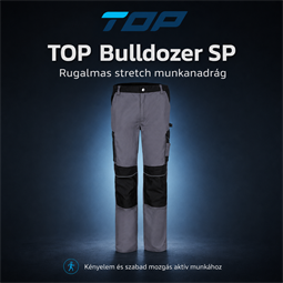 Munkanadrág Top Bulldozer 94% poliészter, 6% elasztán