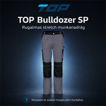 Munkanadrág Top Bulldozer 94% poliészter, 6% elasztán