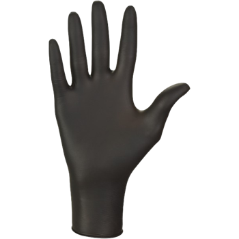 Védőkesztyű egyszerhasználatos púdermentes nitril TOP NITRAX