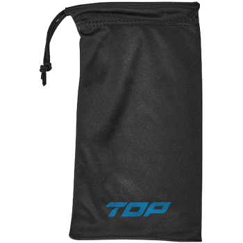 TOP OPTIGUARD BAG mikroszálas tárolózsák szemüvegekhez, 1db, fekete