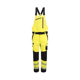 TOP PHOENIX HI2D BP Hi-Vis kantáros munkanadrág, reflektív csíkok, rugalmas