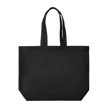 Táska True Blanks 100% pamut unisex, off black, ONE_SIZE