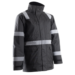 Télikabát SECURITE fényvisszaverő csíkokkal