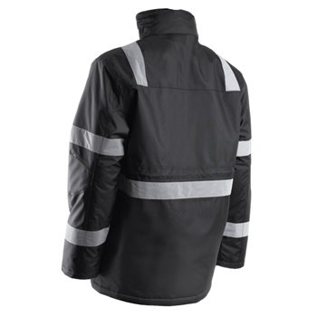 Télikabát SECURITE fényvisszaverő csíkokkal
