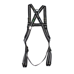 Testheveder Irudek FR1 lángálló, fekete, UNIVERSAL